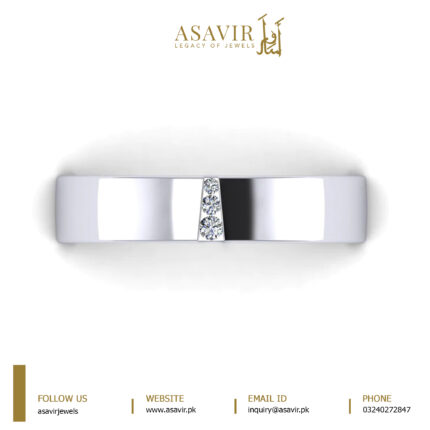 An image displaying a luxurious diamond ring for a men, symbolizing elegance and masculinity.