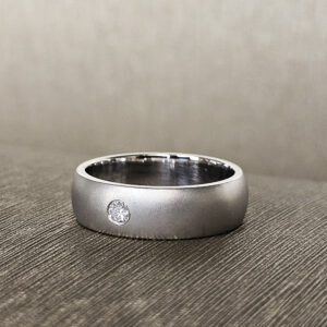 An image displaying a luxurious diamond ring for a men, symbolizing elegance and masculinity.