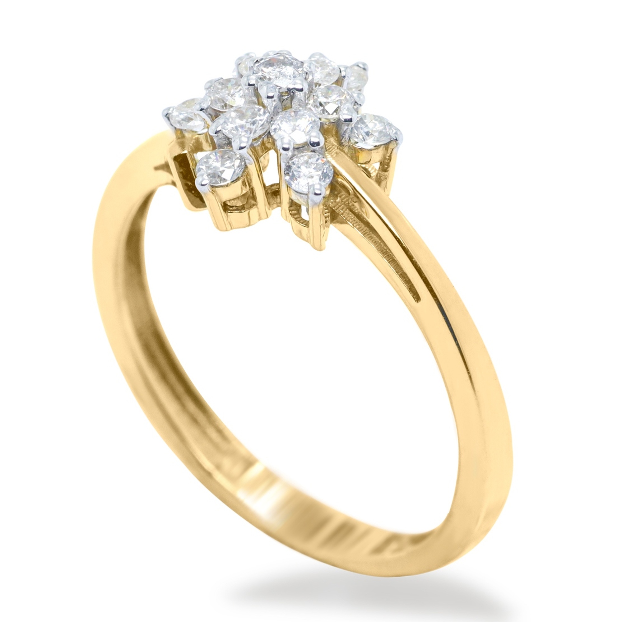 Twisted Diamond Ring – Asavir