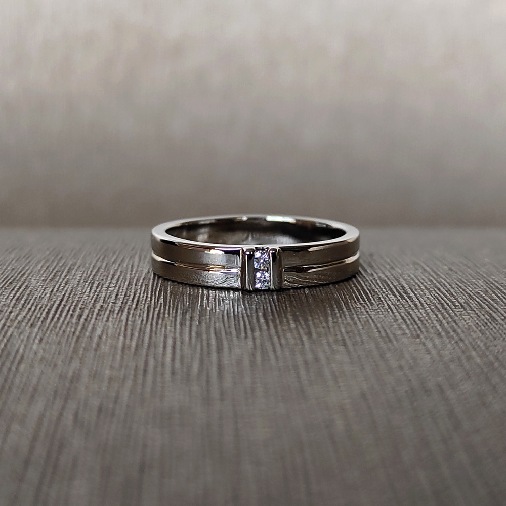 Palladium 0.60 Ctw 1940's Diamond Engagement Ring – M. Barr Antiques