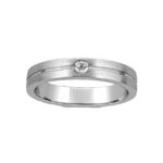 Diamond Lined Ring