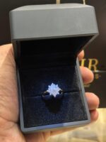 Gold Star Zircon Ring - Image 5