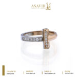 Diamond ring set showcasing elegance and brilliance.