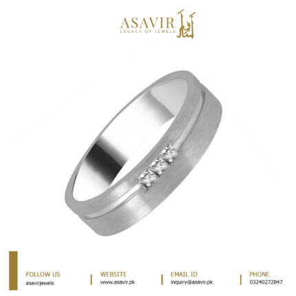 An image displaying a luxurious diamond ring for a men, symbolizing elegance and masculinity.