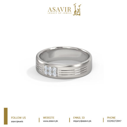 An image displaying a luxurious diamond earring, symbolizing elegance and masculinity.