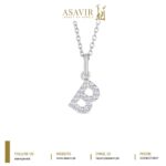 Silver Diamond Pendant