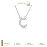 Silver Diamond Pendant