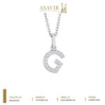 Silver Diamond Pendant