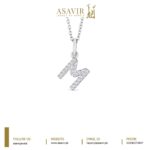 Silver Diamond Pendant