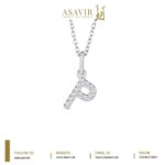 Silver Diamond Pendant