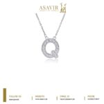 Silver Diamond Pendant