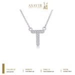 Silver Diamond Pendant