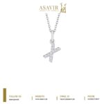 Silver Diamond Pendant