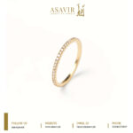 Golden Ember Diamond Ring