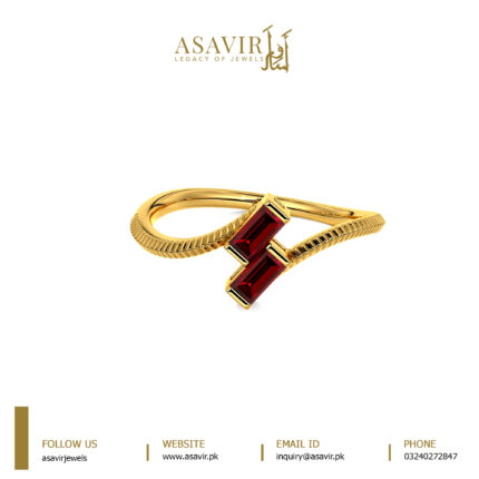 Red Ruby Gold Ring