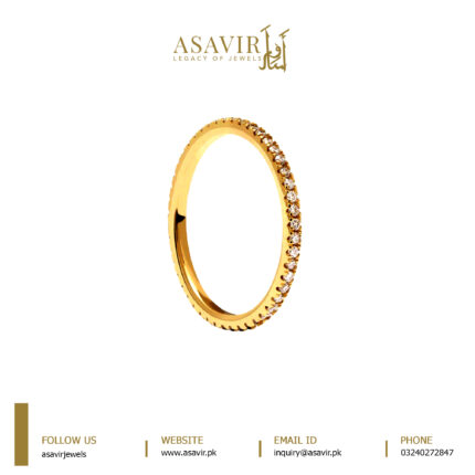 Golden Ember Diamond Ring