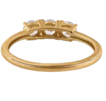 Gold Trio Diamond Ring - Image 5