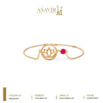 Flower Charm Gold Bracelet