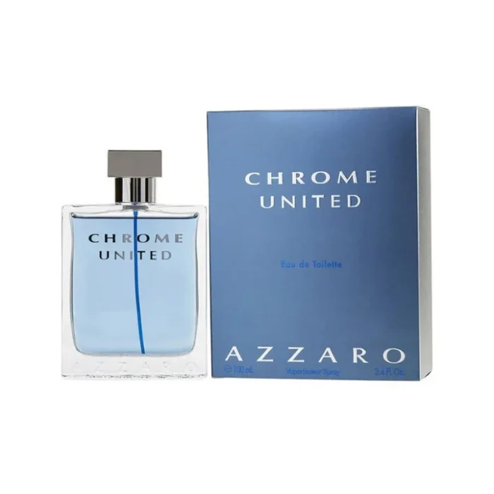 AZZARO CHROME UNITED MEN EDT 100ML - Image 2