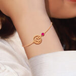 Flower Charm Gold Bracelet