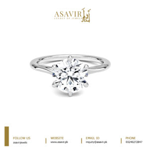 Lab Grown Diamond Ring: Infinity Circle