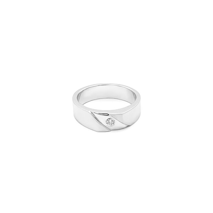 Classic Men’s Diamond Wedding Band