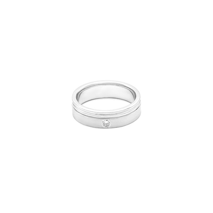 Comfort Fit Men’s Diamond Band
