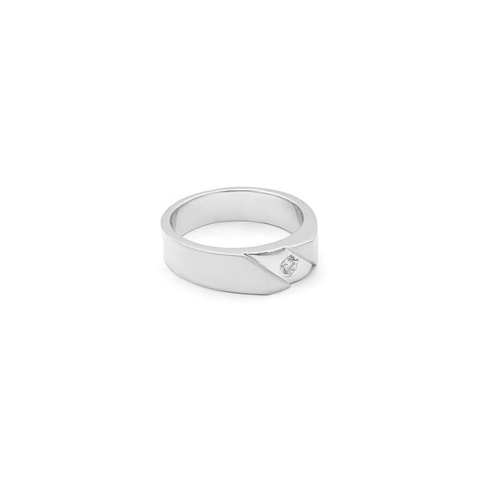 Classic Men’s Diamond Wedding Band