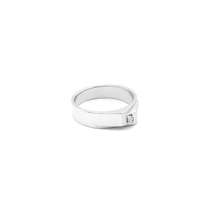 Men’s Vintage Style Diamond Ring for Groom