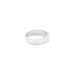 Unique men’s silver rings with diamonds
