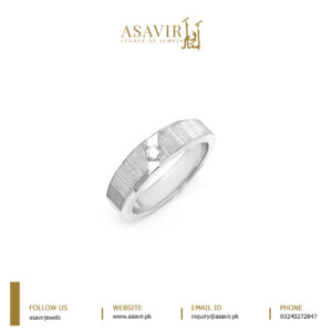 Men’s Round Cut Diamond Ring