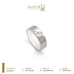 Silver Diamond rings for men 2025