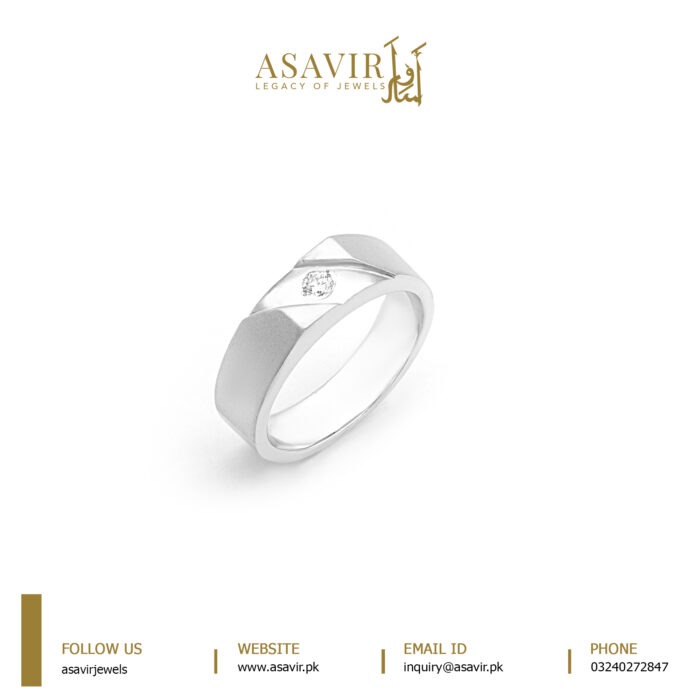 Classic Men’s Diamond Wedding Band