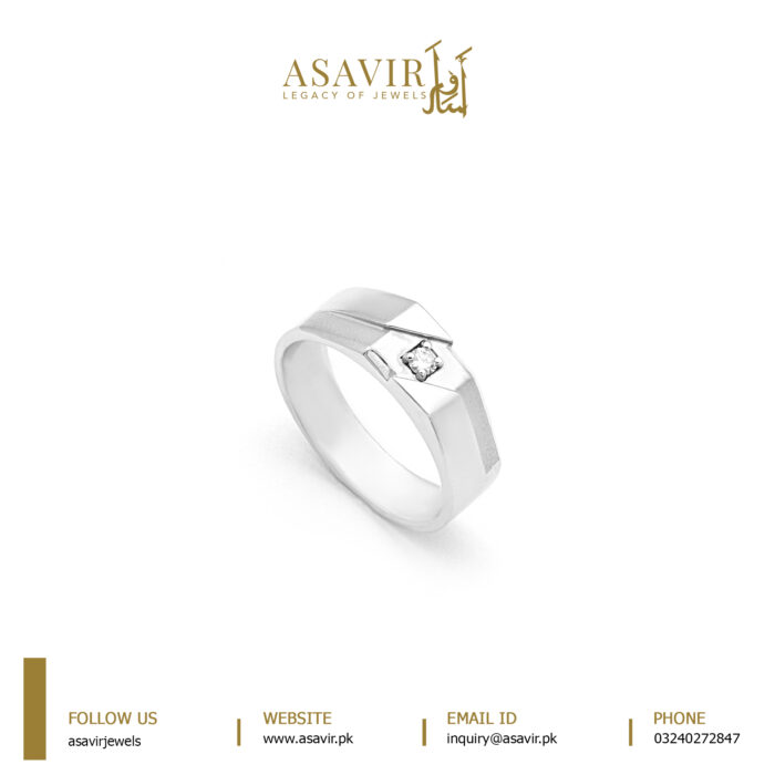 Emerald Cut Diamond Ring – Men’s Style