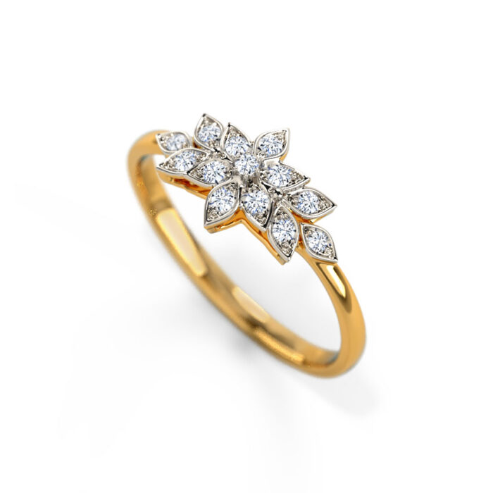 Wildflower Glow Diamond Ring