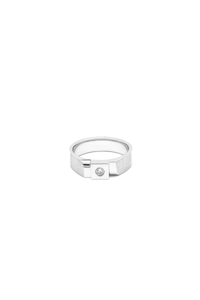 The Titan Band – Men’s Silver & Diamond