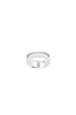 Gents' Silver Diamond Ring – Crown Series - Image 4