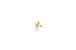 Natural Freshwater Pearl Gold Earrings - Image 4