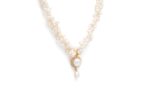Natural Freshwater Pearl Pendant With Pearl Chain