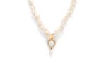 Natural Freshwater Pearl Pendant With Pearl Chain