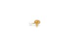 Natural Freshwater Pearl Gold Earrings - Image 5