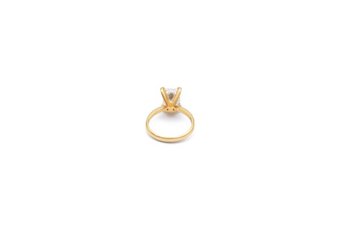 Emerald Cut Diamond Ring