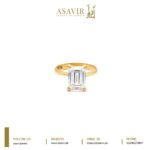 Emerald Cut Diamond Ring