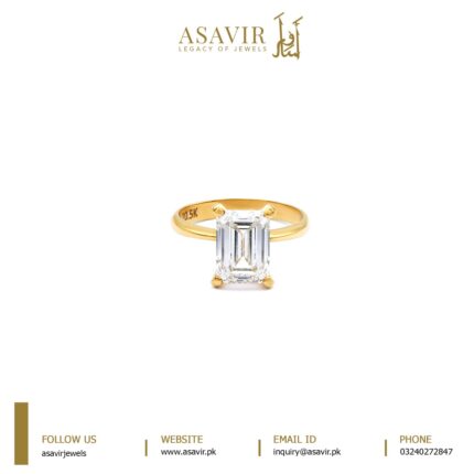 Emerald Cut Diamond Ring