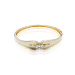 ladies gold diamond bracelet