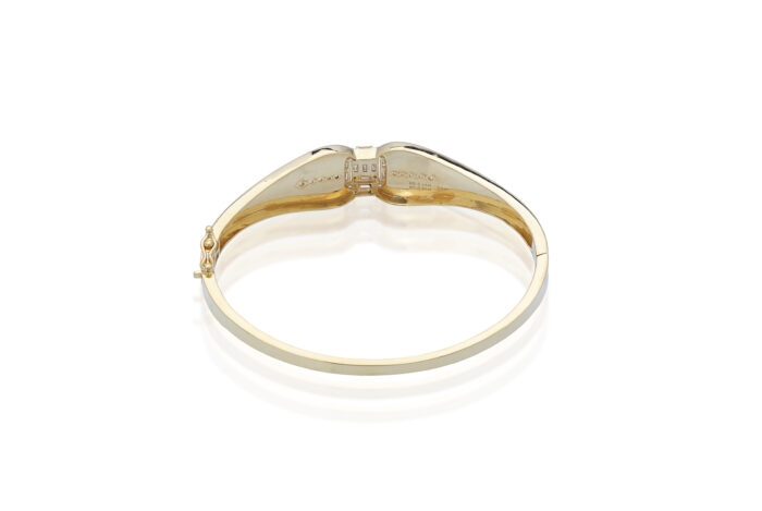 ladies gold diamond bracelet