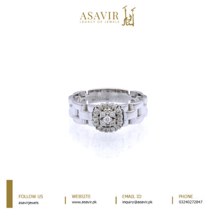 Customized Imperial Cluster Diamond Ring