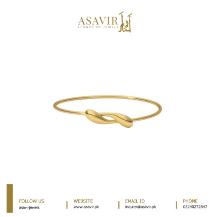 Twist Gold Bracelet