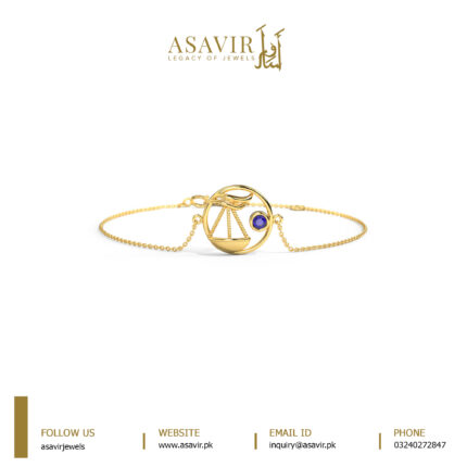 Gemstone Gold Bracelet