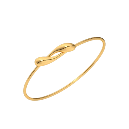 Twist Gold Bracelet